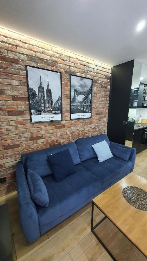 Apartament Midnight Blue Вроцлав Экстерьер фото