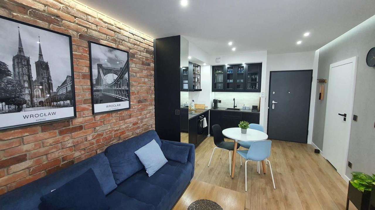 Apartament Midnight Blue Вроцлав Экстерьер фото