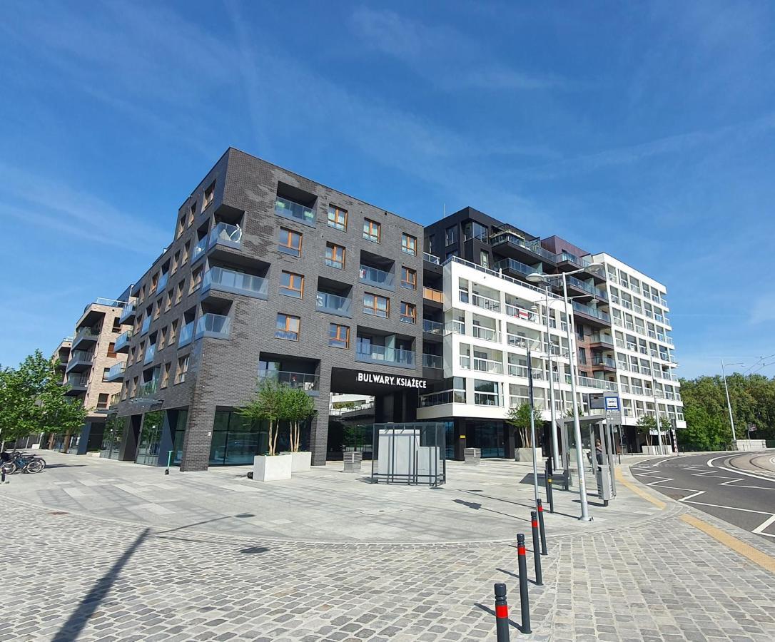 Apartament Midnight Blue Вроцлав Экстерьер фото