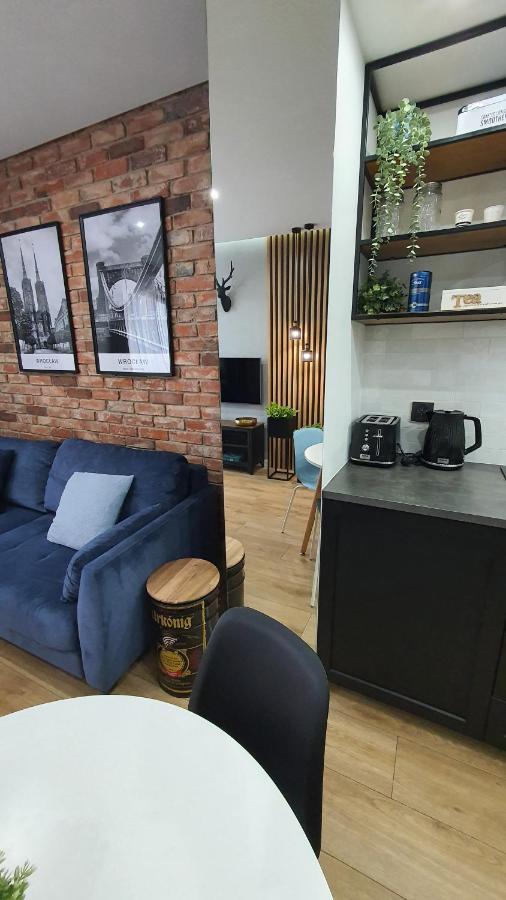 Apartament Midnight Blue Вроцлав Экстерьер фото