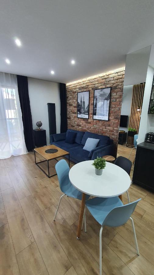 Apartament Midnight Blue Вроцлав Экстерьер фото