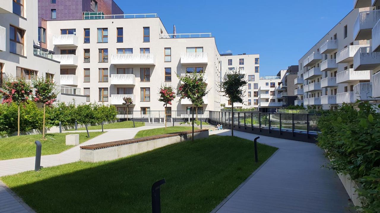 Apartament Midnight Blue Вроцлав Экстерьер фото